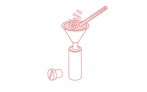 遺骨ペンダントの納骨の方法-3